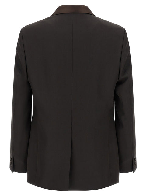 Fendi Crepe Wool Blazer