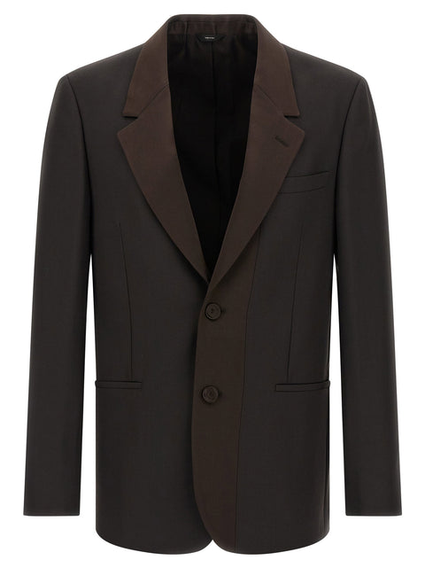 Fendi Crepe Wool Blazer