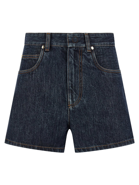 Fendi Ff Padded Shorts