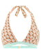Fendi Ff Waves Bikini Top