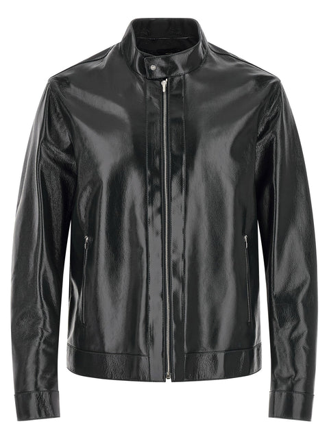 Fendi Lacquered Leather Blouson