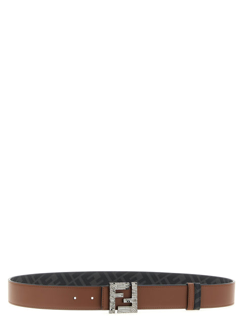 Fendi Squared Ff Reversible Belt