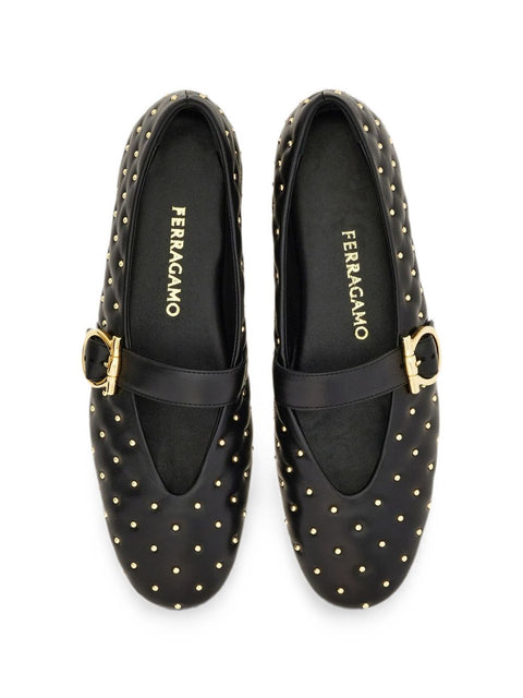 Ferragamo Flat shoes BLACK