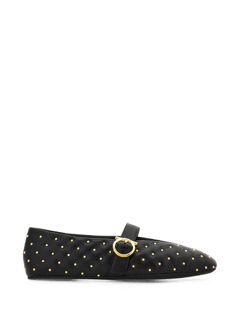 Ferragamo Flat shoes BLACK