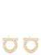 Ferragamo Gancini Crystals Earrings
