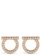 Ferragamo Gancini Crystals (l) Earrings