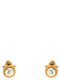 Ferragamo Gancini Pearl Earrings
