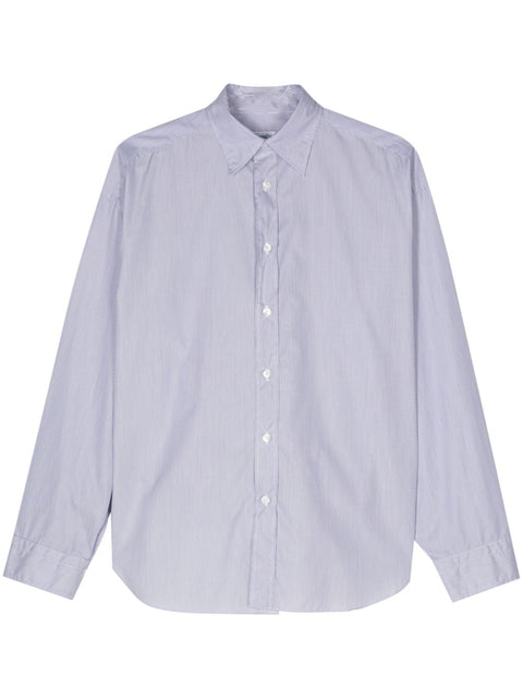Finamore 1925 Napoli Striped cotton shirt