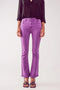 Flare Jeans with Raw Hem Edge in Purple-Jeans-Q2-XS-PURPLE-Urbanheer