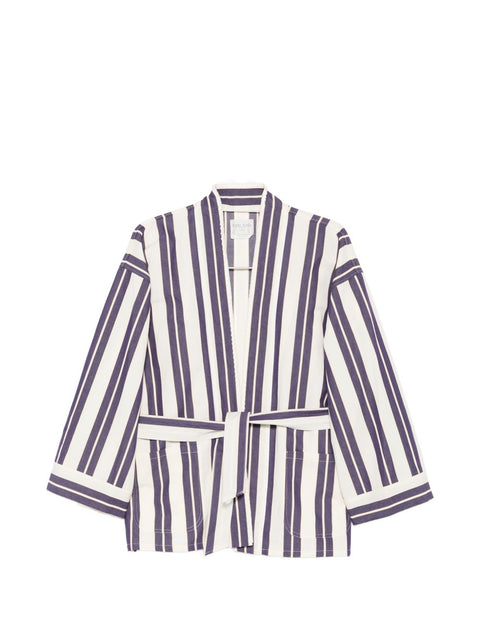 Forte Forte Striped kimono jacket