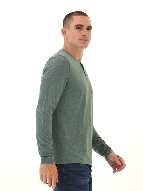Frederick Luxe Jersey Long Sleeve Henley