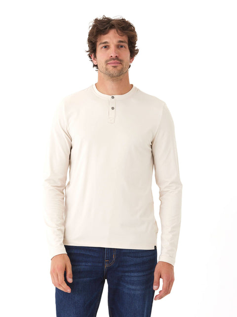 Frederick Luxe Jersey Long Sleeve Henley
