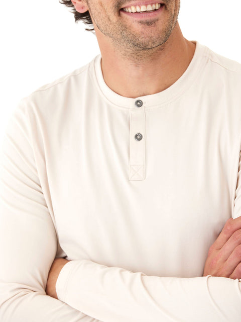 Frederick Luxe Jersey Long Sleeve Henley