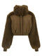 Fabiana Filippi Bi-material Short Jacket