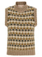 Marni Shetland Acquard Knit Vest