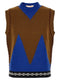 Marni M-shaped Intarsia Vest