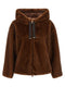 Herno Faux Fur Bomber Jacket