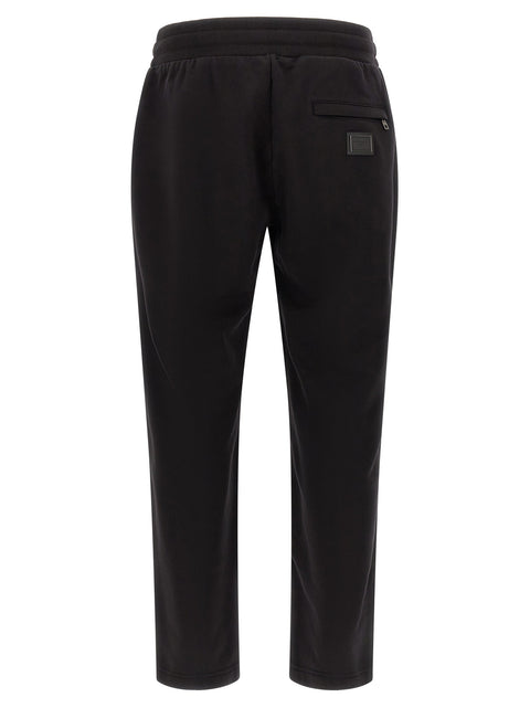 Dolce & Gabbana Logo Plaque Joggers