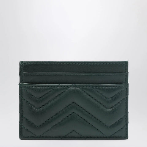 GUCCI Black GG Marmont card holder