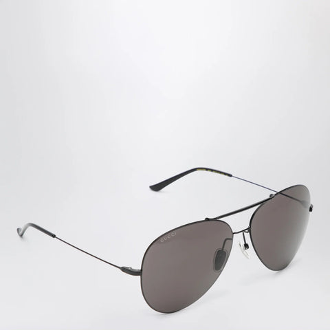 GUCCI Black Pilot Sunglasses