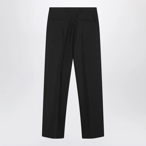 GUCCI Black trousers in technical panama