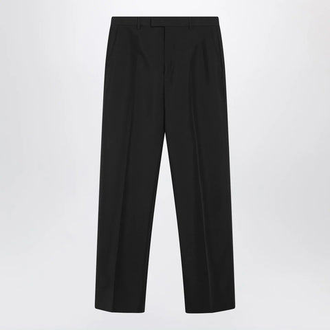 GUCCI Black trousers in technical panama