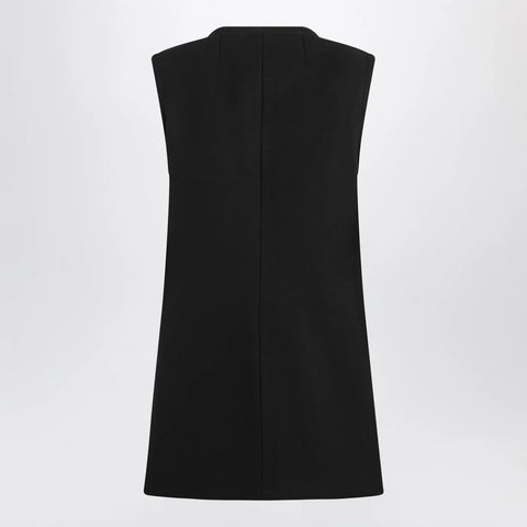 GUCCI Black vest with large buttons