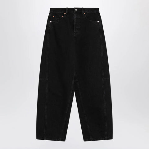 GUCCI Black wide-leg jeans