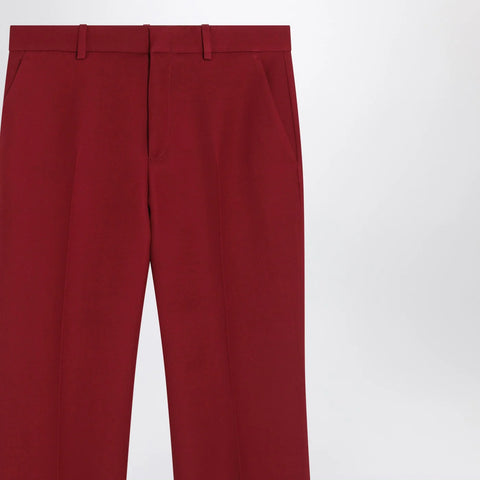GUCCI Classic trousers in Anchor Red