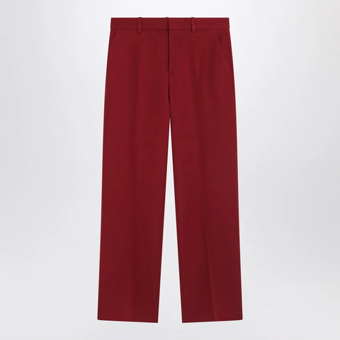 GUCCI Classic trousers in Anchor Red