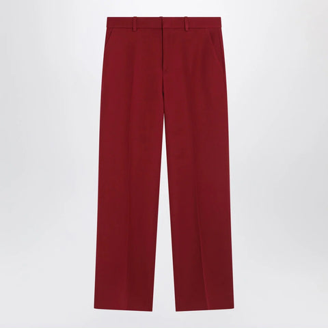 GUCCI Classic trousers in Anchor Red