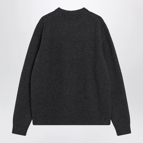 GUCCI Gray wool and cashmere sweater