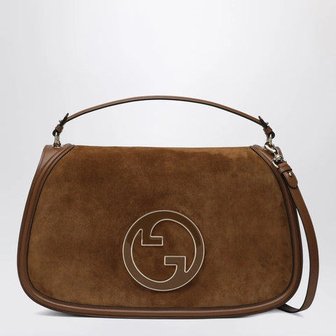 GUCCI Large Blondie Handbag in brown
