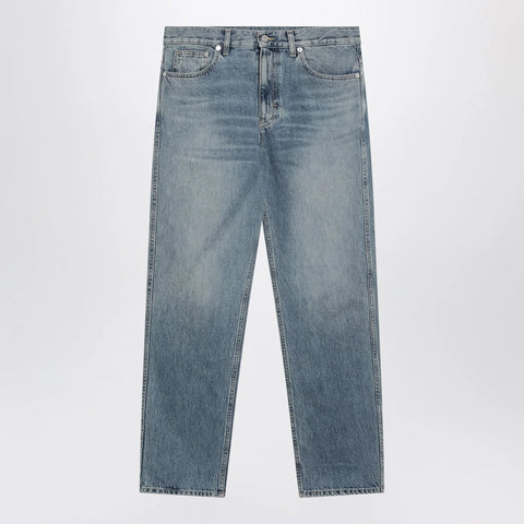 GUCCI Light blue délavé slim-fit jeans