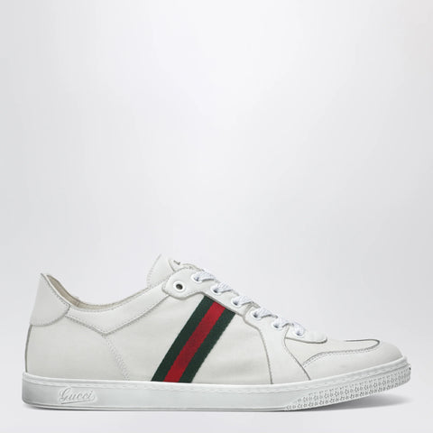 GUCCI Low Stretch Sneakers white