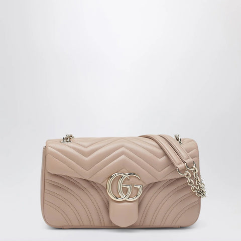 GUCCI Medium GG Marmont shoulder bag in light pink
