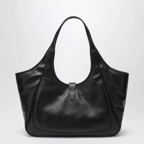 GUCCI Medium black Mercato shopping bag
