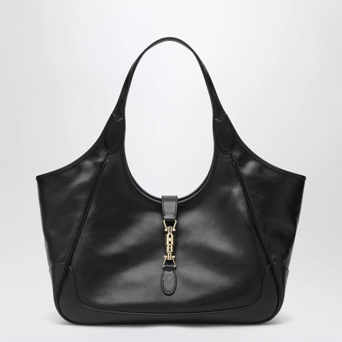 GUCCI Medium black Mercato shopping bag