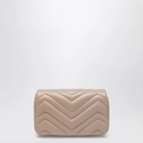 GUCCI Mini GG Marmont shoulder bag in pale pink
