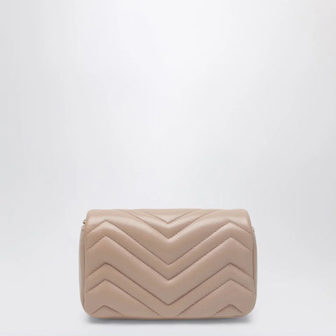 GUCCI Mini GG Marmont shoulder bag in pale pink