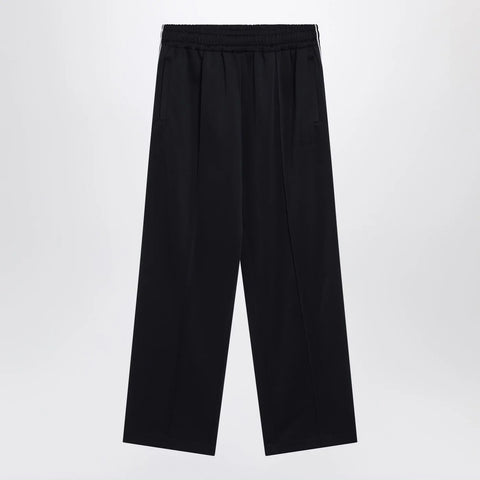 GUCCI Navy blue pants in technical jersey