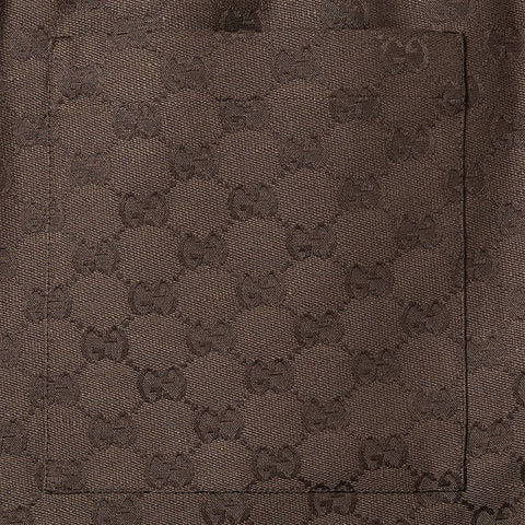 GUCCI Shorts in GG linen blend fabric