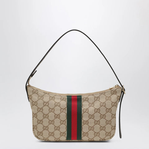 GUCCI Small Beige GG Pattern Bag