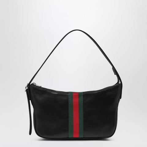 GUCCI Small Black Lunetta Bag