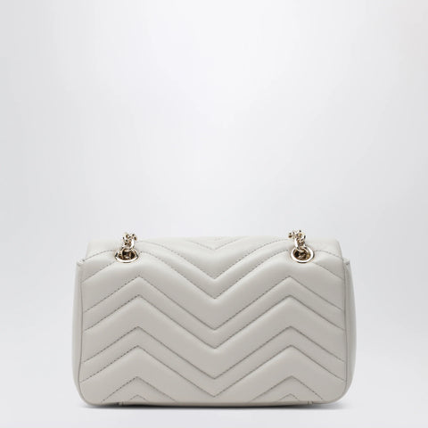 GUCCI Small white GG Marmont shoulder bag