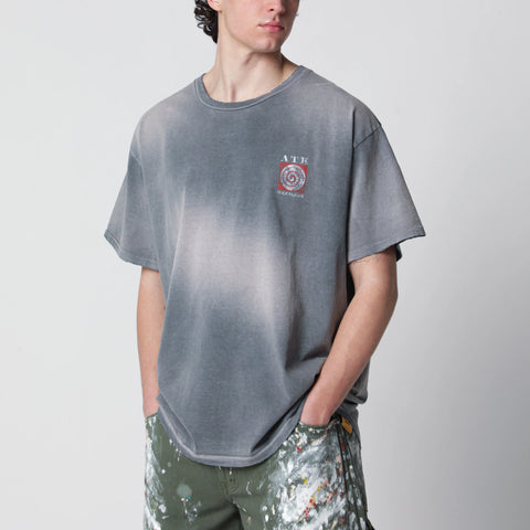 Gallery Dept. Black ATK T-shirt with faded effect