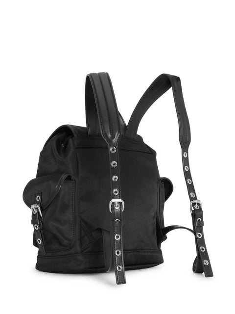 Ganni Bucky nylon small backpack