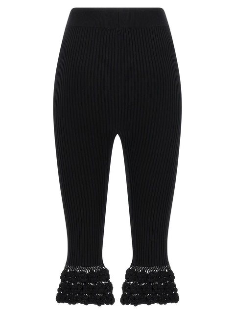 Ganni Cotton Crochet Pants