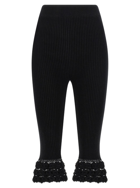 Ganni Cotton Crochet Pants