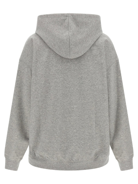 Ganni Grey Tiger Hoodie